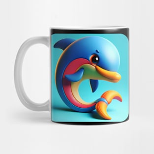 Animals, Insects and Birds - Dolphin #29 Mug